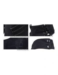 Rochie neagra gotica serpent - Img 3
