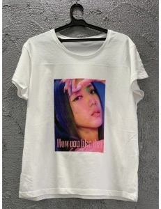 TRICOU CU JISOO BLACKPINK - Img 3