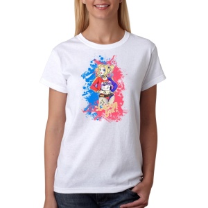 TRICOU HARLEY QUEEN COMICS