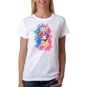 TRICOU HARLEY QUEEN COMICS
