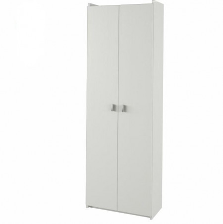 NATALI TIP 2 - Polcos szekrény DTD laminált, fehér