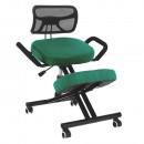 Ergonomikus zsámoly, zöld/fekete, RUFUS