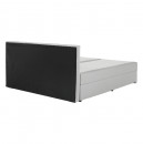 FERATA KOMFORT - Boxspring típusú ágy 180x200, világosszürke