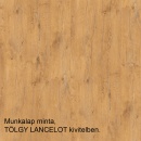 HG, VEGA 40 NAGU-36 1F - Felső szekrény, lancelot tölgy / fehér extra magas fény