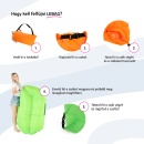 LEBAG - Felfújható babzsák/lazy bag, kék