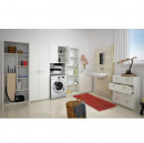 NATALI TIP 6 - Kombinált szekrény DTD laminált, fehér,