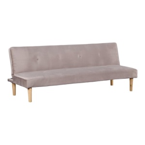 Taupe/tölgy, ALIDA - Kanapé széthúzhatós, barnásszürk