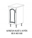 Flóra alsó konyha elem A/40/1A