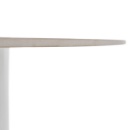MDF, átmérő 120 cm, MAHIR TYP 1 - Étkezőasztal, fehér márván