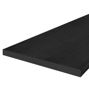 Munkalap, vastagság 3,8 cm, fekete vulkán