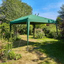 TREKAN TYP 1 - Öszecsukhatós kerti pavilon, zöld, 2x2 m