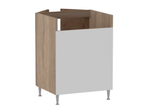 Csenge konyhabútor alsó 2 ajtós 1 vakfiókos - 60 cm széles főzőlapos elem - Img 5