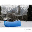 Felfújható babzsák/lazy bag, narancssárga, LEBAG