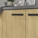 SCANDI konyhabútor ZM 713x596 ajtó integrált, beépíthető mosogatógéphez