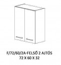 Anikó felső konyha elem F/72/60/2A