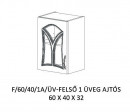 Flóra felső konyha elem F/60/40/1A/ÜV