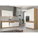 HG, VEGA ZM 570x446 - Ajtó beépített mosogatógépre, lancelot tölgy/ fehér extra magas fény