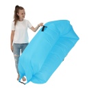 LEBAG - Felfújható babzsák/lazy bag, kék
