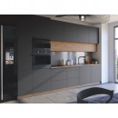 LANGEN G80K - Felső szekrény, artisan tölgy/szürke matt,