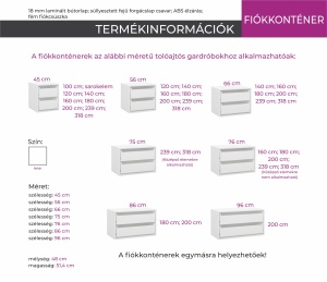 LUX tolóajtós gardrób 140 cm - Img 10