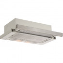 SILVERLINE NEW-LINE 1350 szürke/inox beépíthető teleszkópos páraelszívó, 60 cm