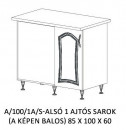 Flóra alsó konyha elem A/100/1A/S
