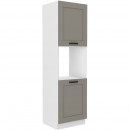 Lilla konyhabútor 60 DP-210 2F, Beépített sütős, Fehér - Clay grey eleme