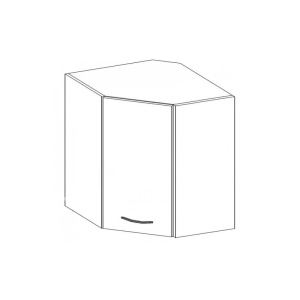 Optyma konyhabútor 58x58 GN-60 1F sarok felső eleme - Img 2