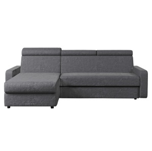 MORA ROH - Sarok ülőgarnitúra, szürke, balos