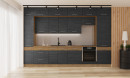 Vega dark-oat konyhabútor ZM 570 x 446 ajtó integrált, beépíthető mosogatógéphez