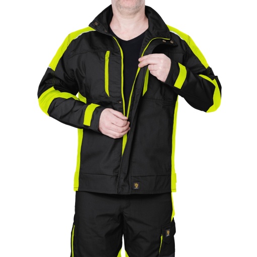 Jacheta de lucru Rip-Stop HELICON cu elemente reflectorizante, mansete ajustabile
