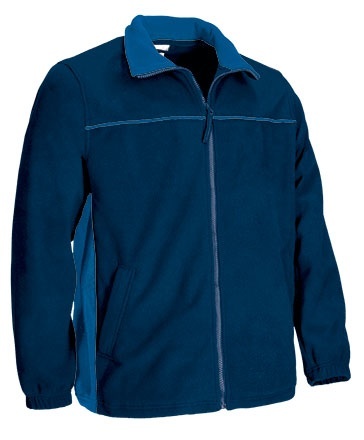 Jacheta fleece THUNDER in doua tonuri, navy