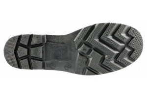 Bocanci de protectie din PVC, impermeabile, bombeu si lamela din otel, antistatice, anti-alunecare