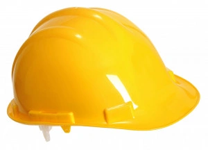 Casca de protectie pentru electricieni cu 4 puncte de prindere