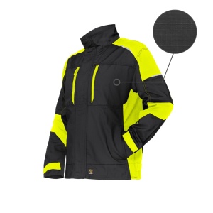 Jacheta de lucru Rip-Stop HELICON cu elemente reflectorizante, mansete ajustabile