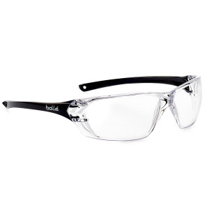 Ochelari de lucru si protectie PRISM, lentile fumurii/incolor, snur inclus