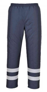 Pantaloni de lucru captusiti cu benzi reflectorizante, IONA