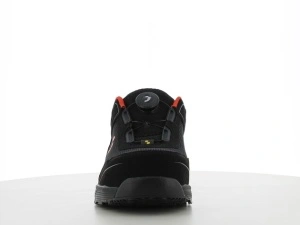 Pantofi protectie S1P ECOLOBI, lamela anti-perforare, antistatici, detalii reflectorizante - negru