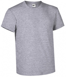 Tricou unisex RACING, bumbac - gri