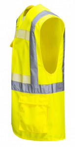 Vesta reflectorizanta cu functia de incarcare solara