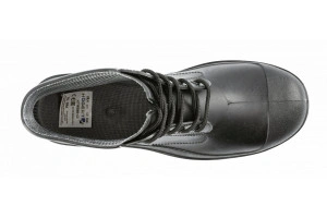 Bocanci de protectie din PVC, impermeabile, bombeu si lamela din otel, antistatice, anti-alunecare