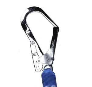 Funie dubla din chingi cu functie absorbtie socuri, carlige, carabiniera incluse