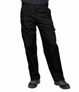 Pantaloni tactici unisex Combat, de culoare negru