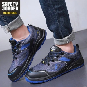 Pantofi de lucru si protectie CADOR S1P ESD - albastru
