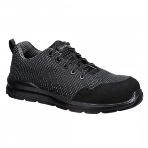 Pantofi de lucru si protectie S3S ESD, rezistenta la alunecare, bombeu si lamela din material compozit - gri