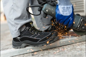 Pantofi protectie S1P GOBI, detalii reflectorizante