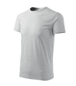 Tricou pentru barbati BASIC, gri deschis 