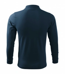 Tricou polo SINGLE J.LS pentru barbati, navy, bumbac