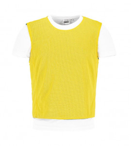 Bluza reversibila unisex PARADE pentru identificarea jucatorilor (albastru ⇄ galben)