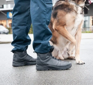 Bocanci ARMOUR, inchidere cu sireturi, potriviti pentru paza, securitate, serviciu militar, etc